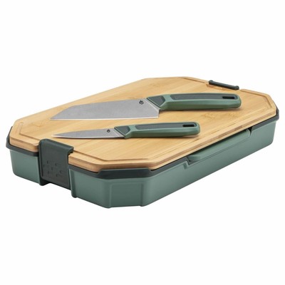 Gerber Gear ComplEAT Cutting Board Set - Cutting Board Kit with Polypropylene...