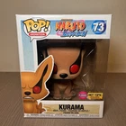 FUNKO POP ! NARUTO SHIPPUDEN - KURUMA ( FLOCKED ) HOT TOPIC EXCLUSIVE
