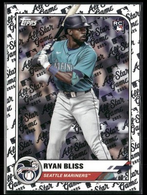 Ryan Bliss 2025 Topps All-Star Game #17 RC Seattle Mariners 3