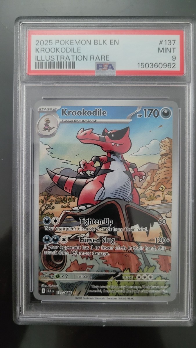 Krookodile 137/086 Sv: Black Bolt Holo for sale online