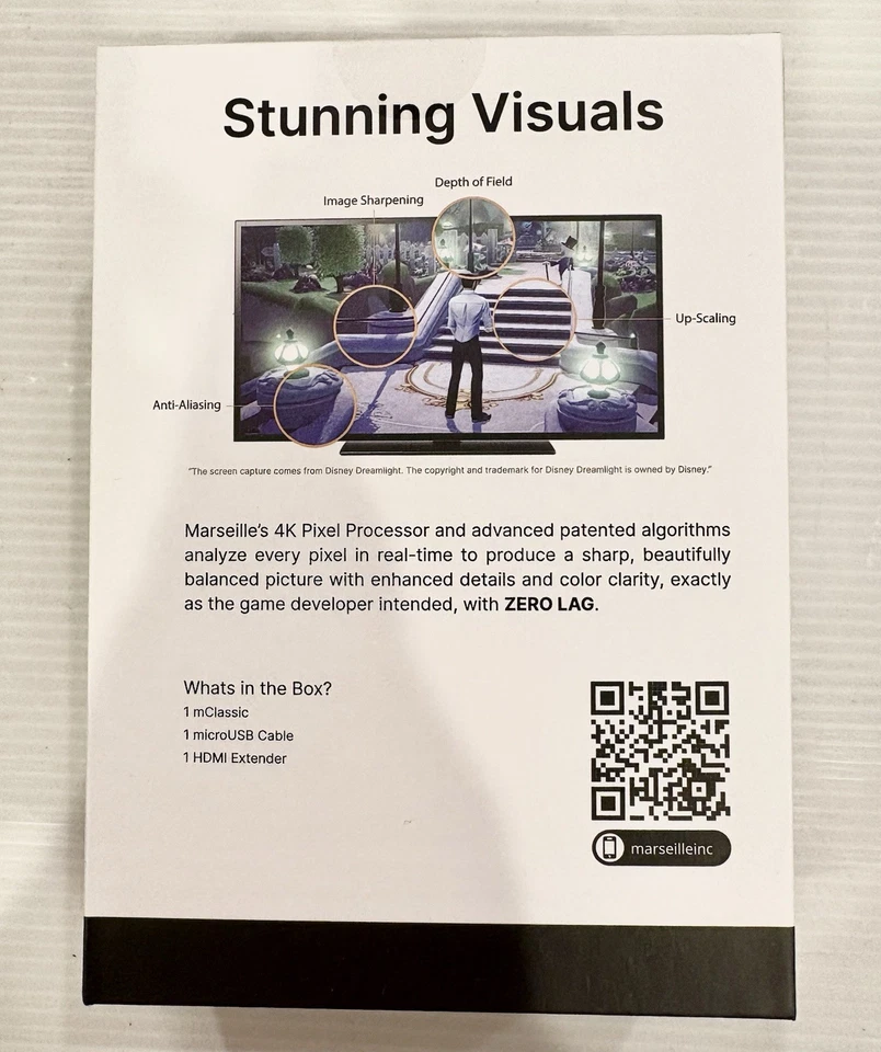 Marseille mClassic Pixel Enhancer & Upscaler 4 Nintendo, PlayStation, & more NEW - Image 3 of 4