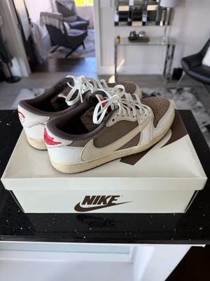 Nike Air Jordan 1 Low OG SP Travis Scott Mocha Size 9 OG All