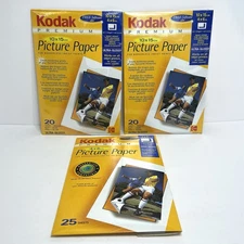 Kodak Premium Photo Paper 4x6" Ultra Glossy 65 Sheets HP Epson Canon Lexmark
