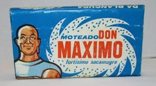 Vintage Mr. Clean Soap Bar, Don Maximo, Mexico