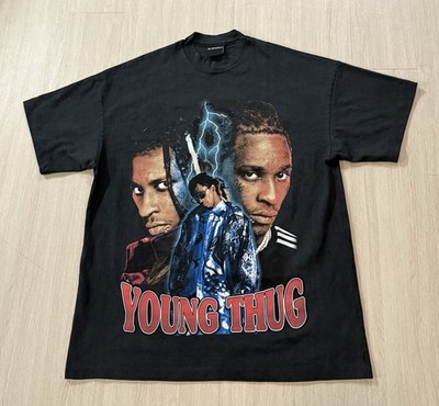 EFFN Clothing Young Thug Bootleg Rap Tee Shirt XL Future Slime Season YSL Gunna
