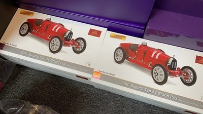 CMC 1:18 Bugatti Type35 T35 Bugatti Alloy Racing Car Model Collection