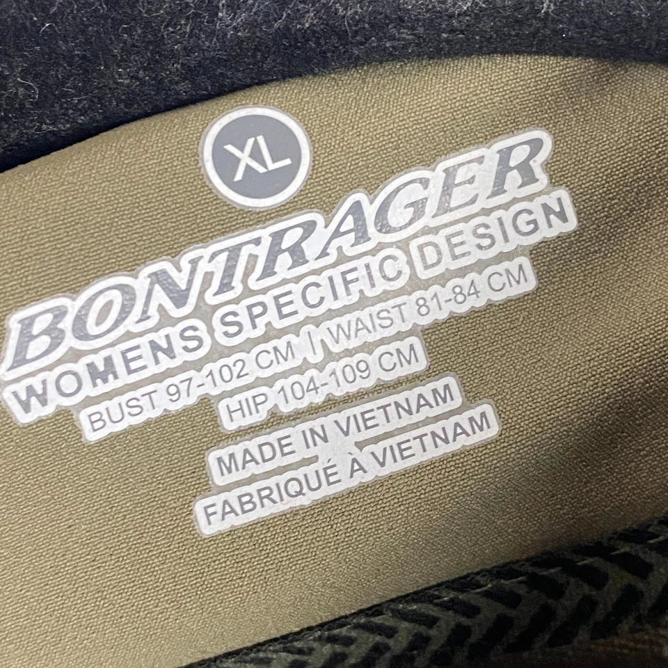 Chaqueta elástica Bontrager verde para ciclismo WSD cremallera bolsillos a presión talla XL Foto 4 de 4