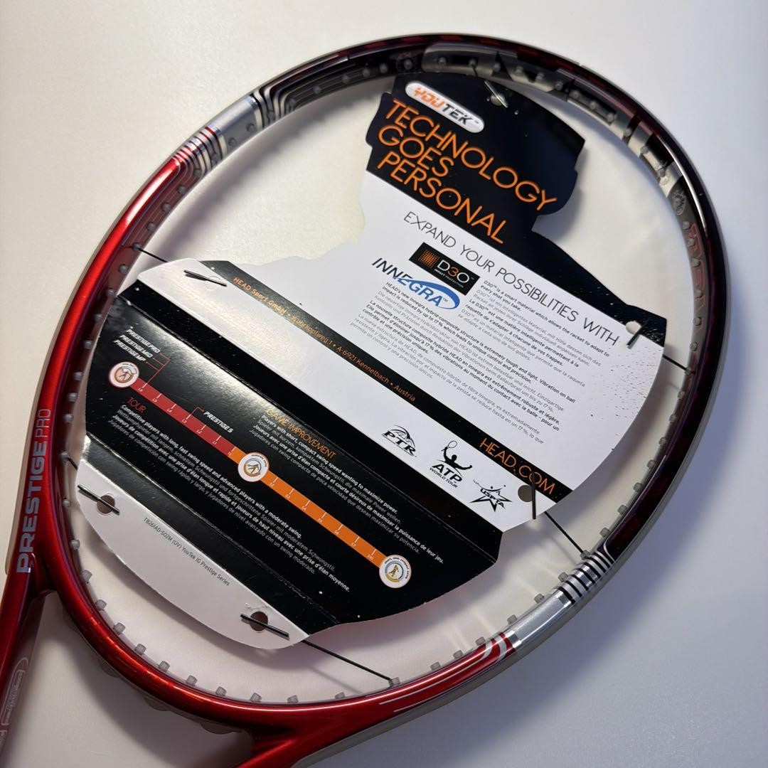 新品 未使用 HEAD You Tek Prestige PRO グリップ2 新品 未使用 HEAD You Tek Prestige PRO グリップ2