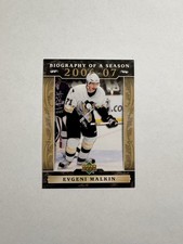 2006-07 Upper Deck Biography of a Season #5 Evgeni Malkin Pittsburgh Penguins