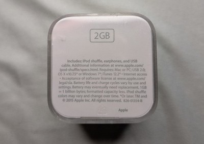 Apple iPod Shuffle 4th Generation 2GB Music Player - Gold