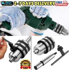 Heavy Duty MT2 Drill Press Chuck for Lathe, Bench Drill, Milling Machine JT33