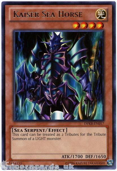 DPKB-EN017 Kaiser Sea Horse Rare UNL Edition Mint YuGiOh Card