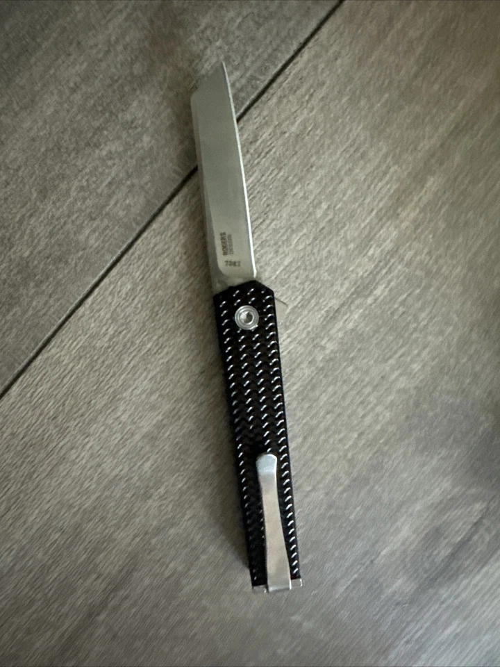 Cuchillo Microflipper CRKT 7083 Richard Rogers CEO Hoja de Pie de Oveja Satinado 2.21" Nuevo Foto 2 de 4