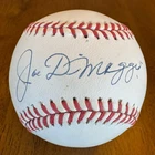 Joe DiMaggio Signed Autographed American League Baseball Ball JSA LOA