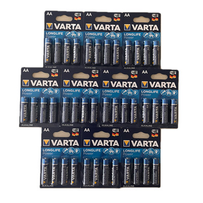 Varta- AA 40er Pack  Mignon Longlife Power Alkaline Batterien -LR06 MHD 12.2031