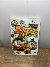 Family Party: 30 Great Games Outdoor Fun (Nintendo Wii, 2009) Tested Works