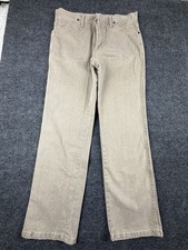 WRANGLER Cowboy Cut Original Fit 32 x 30 Denim Jeans Zip 13MWZ Retro Light Wash