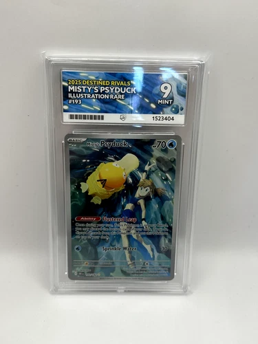 Mistys Psyduck Card 193/182 Destined Rivals Series ACE 9 Mint Condition English