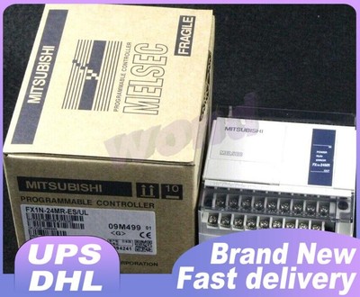 1PC New Mitsubishi FX1N-24MR-ES/UL Programmable Controller Free Shipping