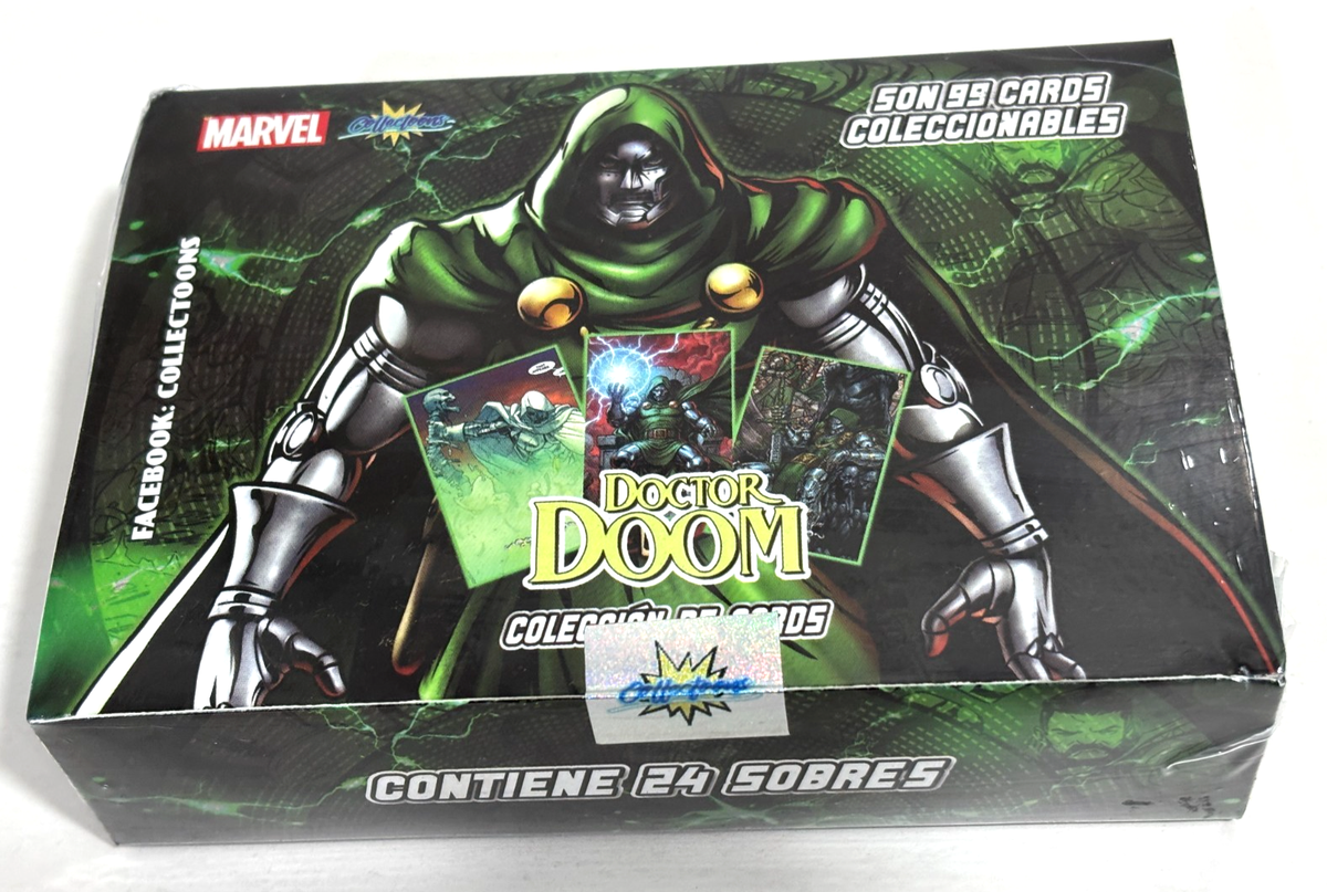 2026 DOCTOR DOOM MARVEL - BOX (24 SEALED PACKS) Cards Peru Edition