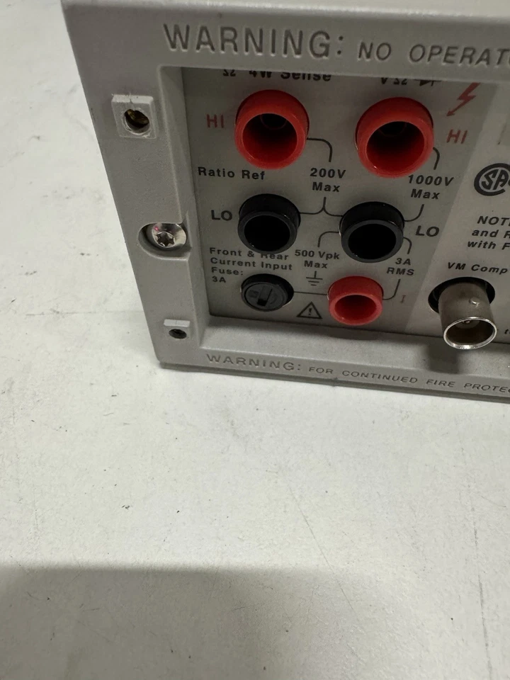 AGILENT (HP) 34401A 6½ DIGITS BENCH DIGITAL MULTIMETER - Image 4 of 4