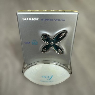 SHARP MDプレーヤー ST880 Amazon | SHARP シャープ MD-ST880-B ブラック ポータブルMD