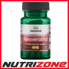 Swanson Resveratrol 100mg Cardiovascular Health - 30 caps
