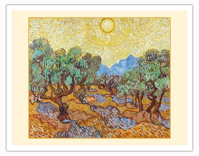 The Olive Trees by Vincent van Gogh 1889