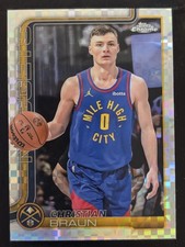 Christian Braun [Blue X-Fractor] #82 Prices | 2025 Topps Chrome