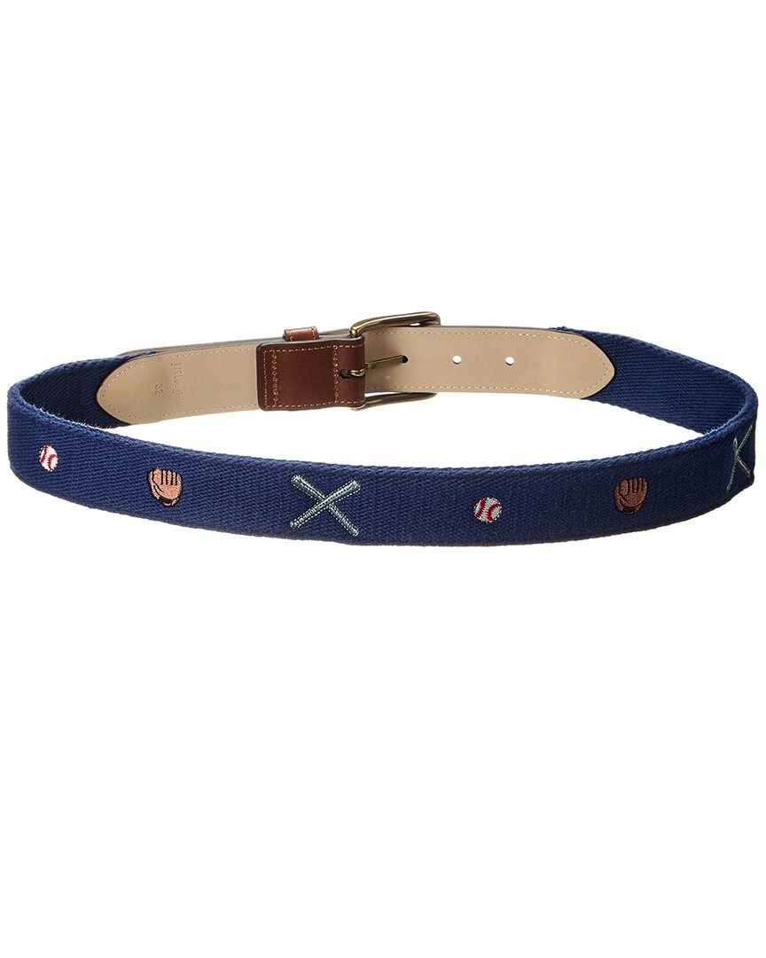 Мужской бейсбольный ремень из парусины и кожи JMclaughlin Ashton 9290₽