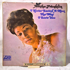 Aretha Franklin I Never Loved a Man LP Mono & Carla Thomas The Queen Alone