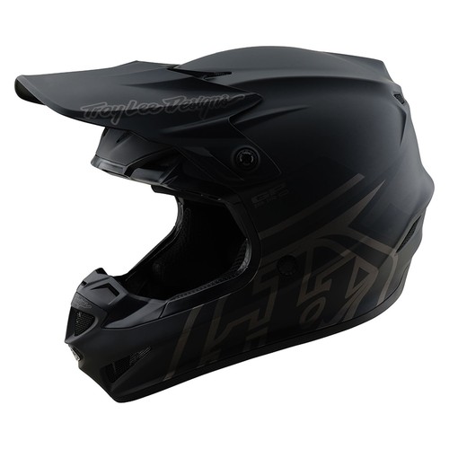 Troy Lee Designs Spring 2025 MX Helmet GP PRO Youth Mono Black - Picture 1 of 8