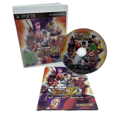 Super Street Fighter IV Capcom Sony Playstation 3 PS3 Game CIB Spiel Zustand gut