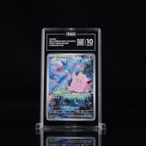 Clefairy graded TAG 10 for sale on eBay