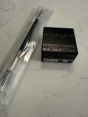 Anastasia Beverly Hills Dipbrow Pomade SOFT BROWN 4g/0.14oz + Dual-Ended Brush