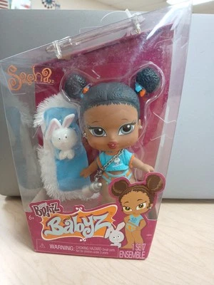Bratz Babyz Sasha Collectible Fashion Doll with Real Fashions and Pet Rabbitt