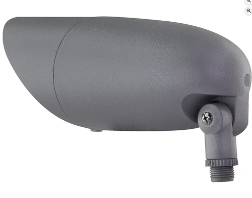 (Pair) Satco Nuvo LED Landscape Flood 12W, 3000K, Light Gray - 62-1208 12.2" - Picture 8 of 8