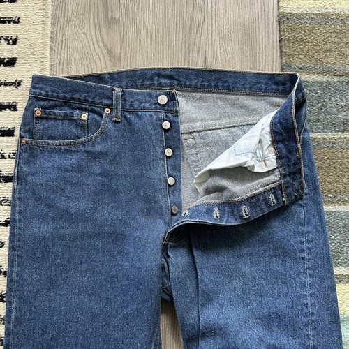 Vintage Levi’s 501 Made In The USA 80er Größe 36x26,5 - Bild 4 von 8