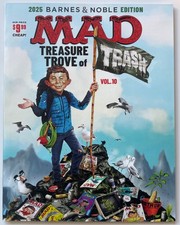 Jan/Feb 2025 Barnes & Noble Edition, Mad Treasure Trove of Trash Vol 10 FREE S/H