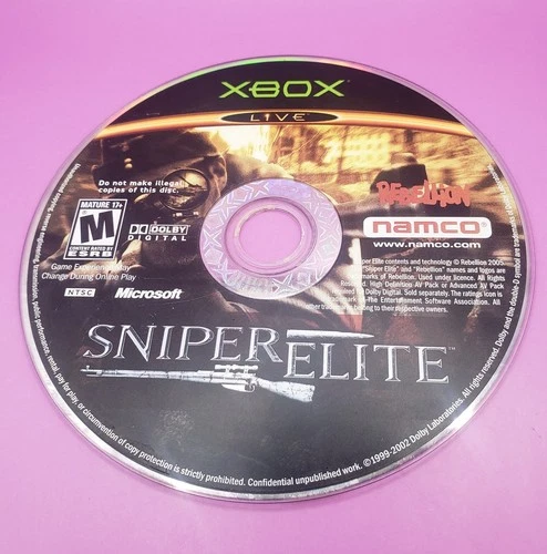 Sniper Elite – Original Xbox – Tested Disc Only –