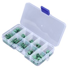 50PCS Screw Terminal Block Convenient 2.54mm Pitch Terminal Connector For Electr