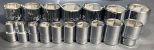 Nos Vintage Wright Tool 17pc Sae Std 6pt Socket Set 12 Dr 38 - 1-12 Usa Nos Vintage Wright Tool 17pc Sae Std 6pt Socket Set 12 Dr 38 - 1-12 Usa
