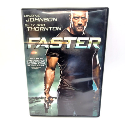 Faster (DVD, 2011, Widescreen) Dwayne Johnson Movie