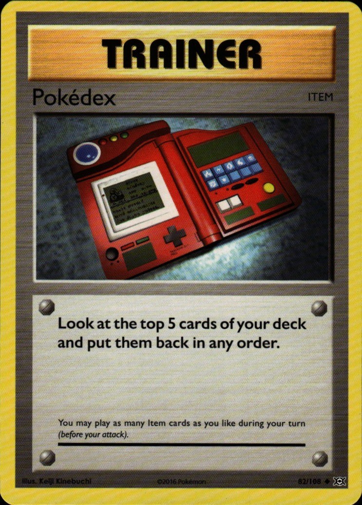 Pokemon TCG Card Pokedex Uncommon Trainer Normal Base Set 2 BS2 115/130