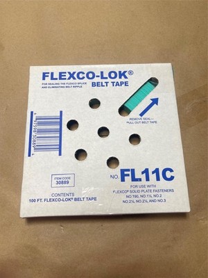 Flexco 30889 Flexco-Lok Belt Tape FL11C 11/16'' x 100' for 190, 1-1/2, 2 Fastener