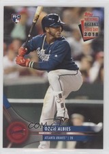 2018 Topps National Baseball Card Day Ozzie Albies #17 Rookie RC 16if. rookie card picture