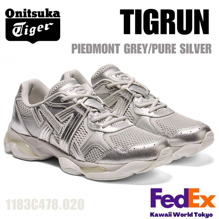 Onitsuka Tiger TIGRUN PIEDMONT GREY/PURE SILVER 1183C478 020