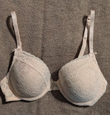 Aerie Katie Vintage Lace Lightly Lined Bra Buff 32C