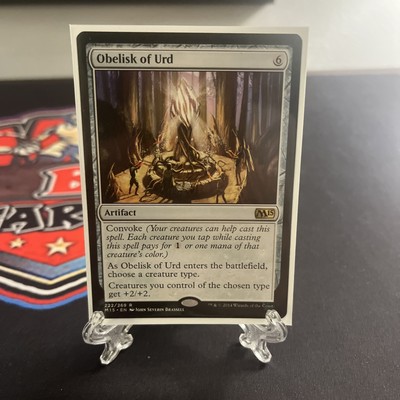 1x Obelisk of Urd Heavy Play MTG Magic - Kid Icarus -