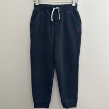 Polo Ralph Lauren Pants Boys Size M  10-12 Gray Sweatpants Joggers Cuffed